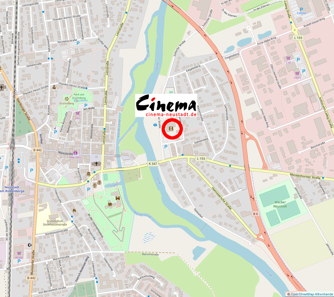 cinema Karte Detail